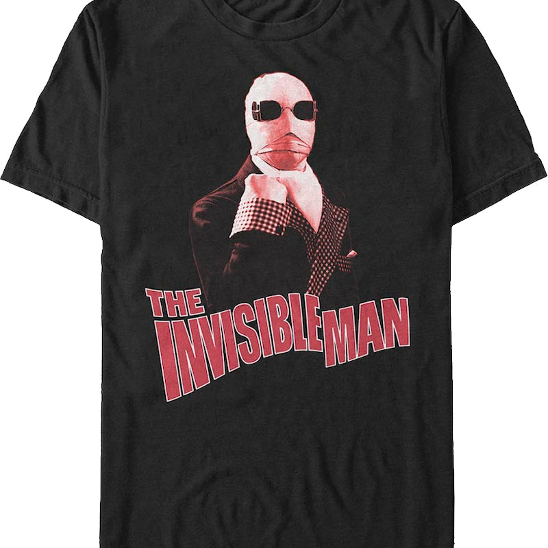 Photo And Logo Invisible Man T-Shirt
