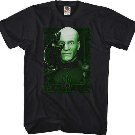 Picard Borg Star Trek The Next Generation T-Shirt