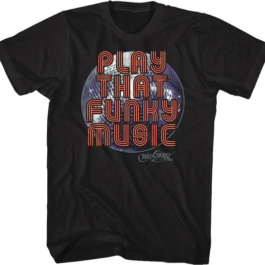 Play That Funky Music Disco Ball Wild Cherry T-Shirt