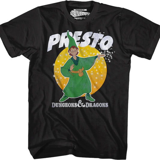 Presto the Magician Dungeons & Dragons T-Shirt