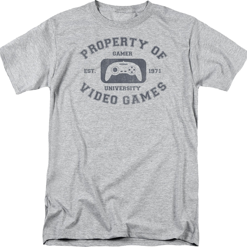 Property Of Video Games T-Shirt