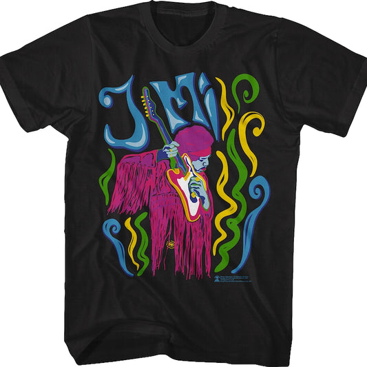 Psychedelic Jimi Hendrix T-Shirt