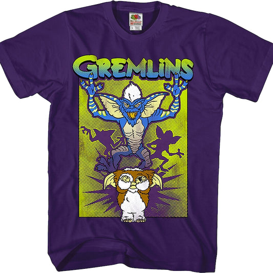 Purple Gizmo's Nightmare Gremlins T-Shirt