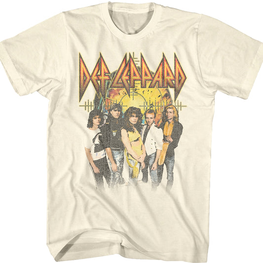 Pyromania Background Def Leppard T-Shirt