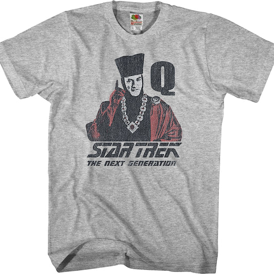 Q Star Trek The Next Generation T-Shirt