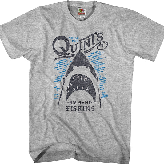 Quint's Big Game Fishing Jaws T-Shirt