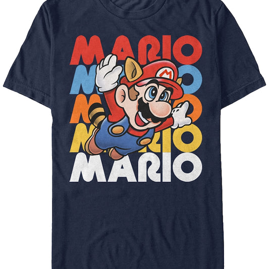Raccoon Mario T-Shirt