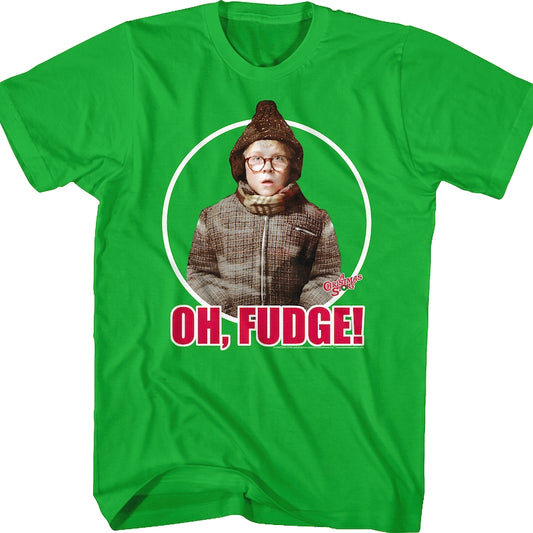 Ralphie Oh Fudge Christmas Story T-Shirt