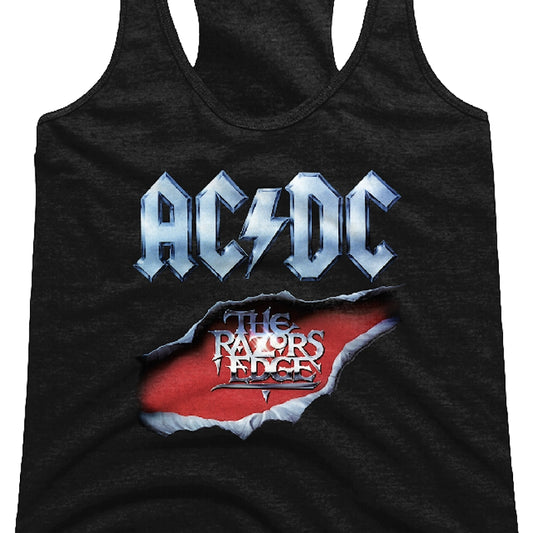 Ladies Razor's Edge ACDC Racerback Tank Top