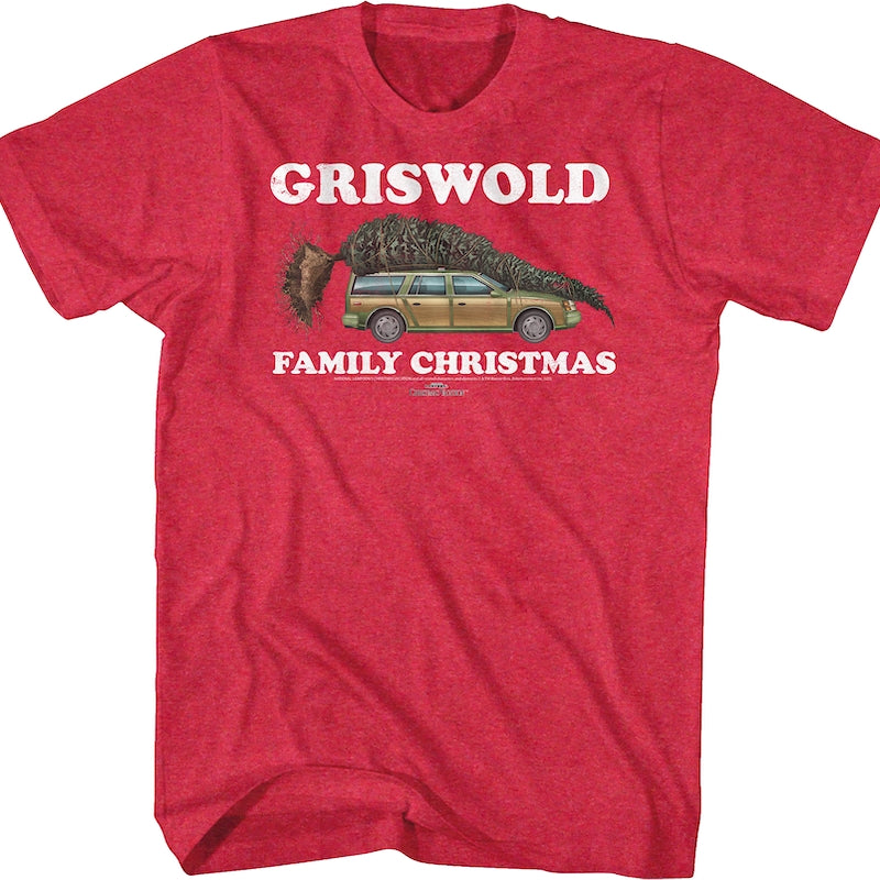 Red Griswold Family Christmas Vacation T-Shirt