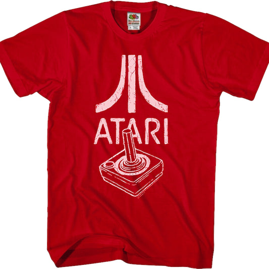 Red Joystick Atari Shirt