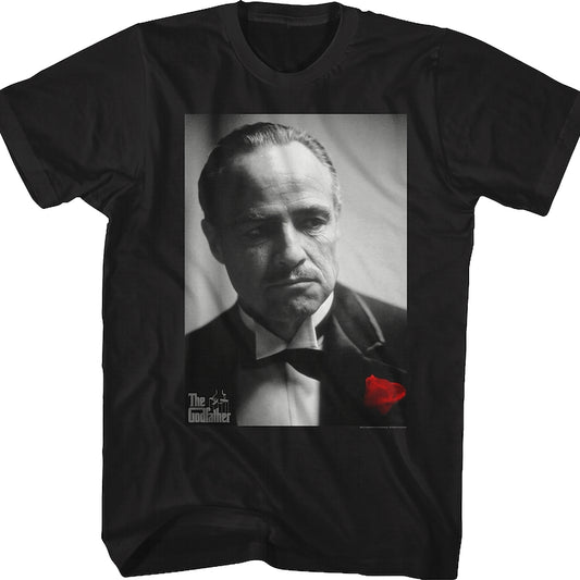 Red Rose The Godfather T-Shirt