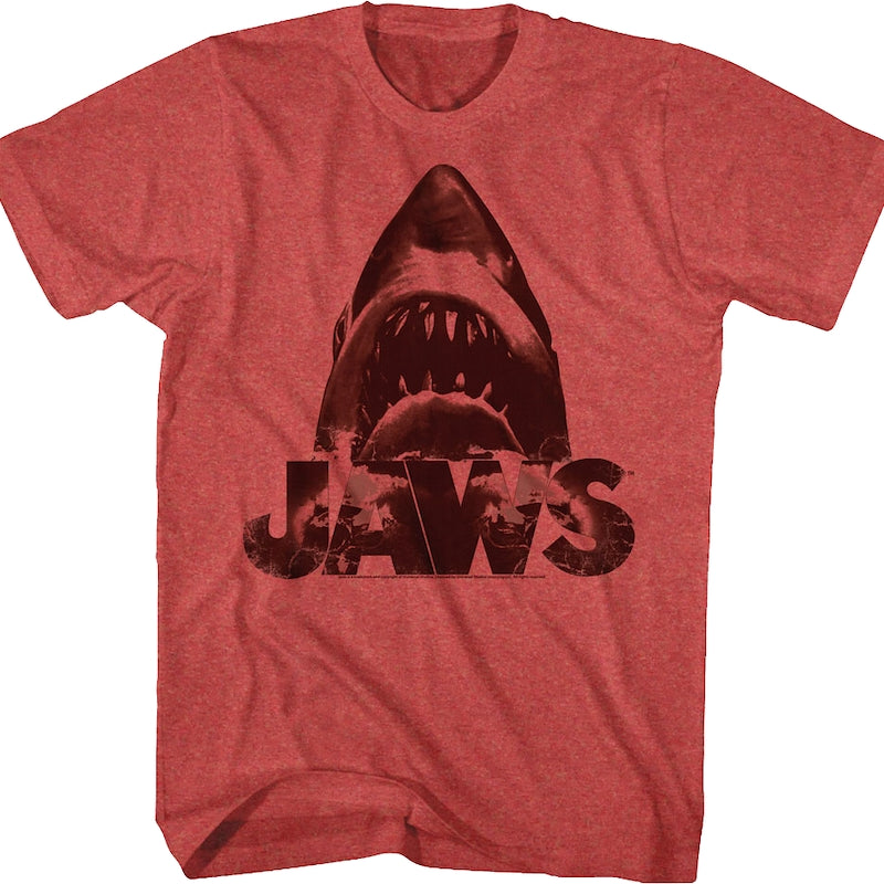 Vintage Red Shark Jaws T-Shirt