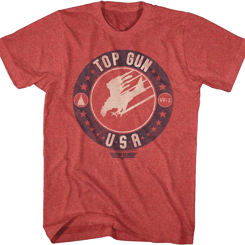 Red VF-1 Top Gun T-Shirt