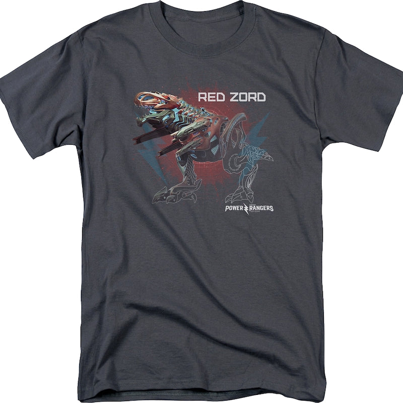Red Zord Mighty Morphin Power Rangers T-Shirt