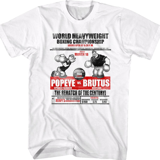 Rematch Of The Century Popeye T-Shirt