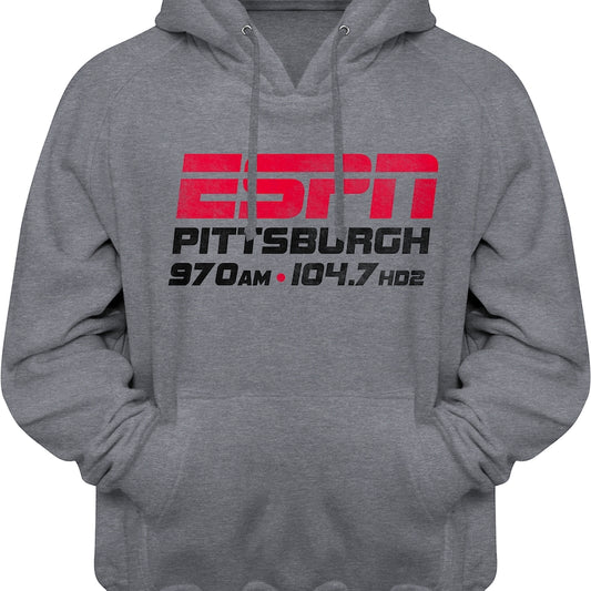 Gray 104.7 ESPN iHeartRadio Hoodie