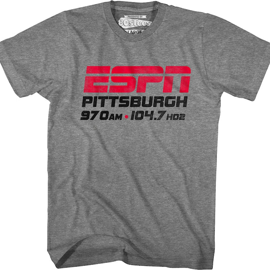 Gray 104.7 ESPN iHeartRadio T-Shirt