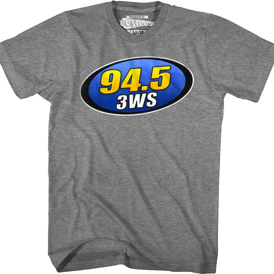 Gray 94.5 3WS Retro iHeartRadio T-Shirt