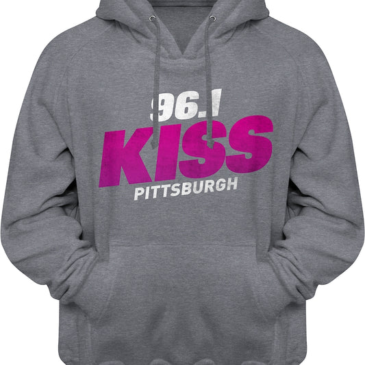 Gray 96.1 KISS iHeartRadio Hoodie