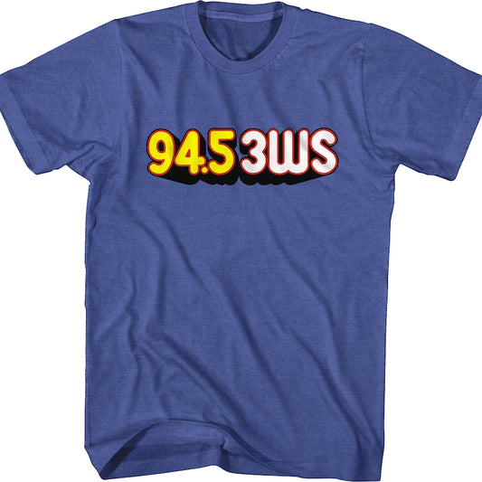 Retro Blue 94.5 3WS iHeartRadio T-Shirt