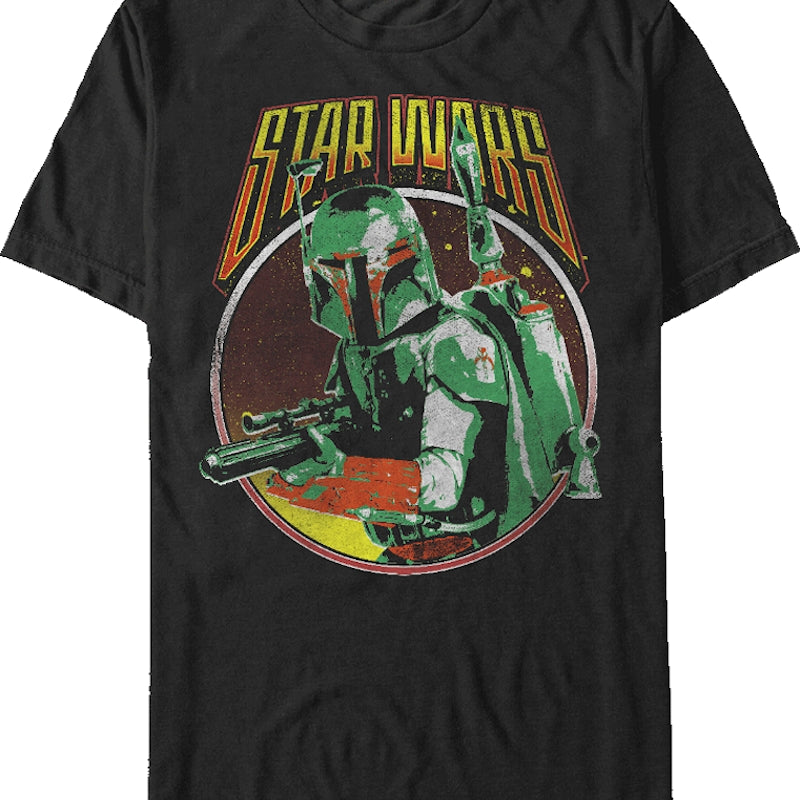 Retro Boba Fett Star Wars T-Shirt