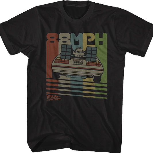 Retro DeLorean Back To The Future T-Shirt