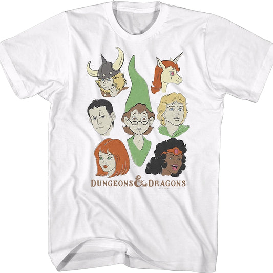 Retro Expressions Dungeons & Dragons T-Shirt