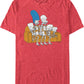 Retro Family Skeletons The Simpsons T-Shirt