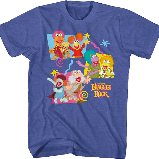 Retro Shapes Fraggle Rock T-Shirt