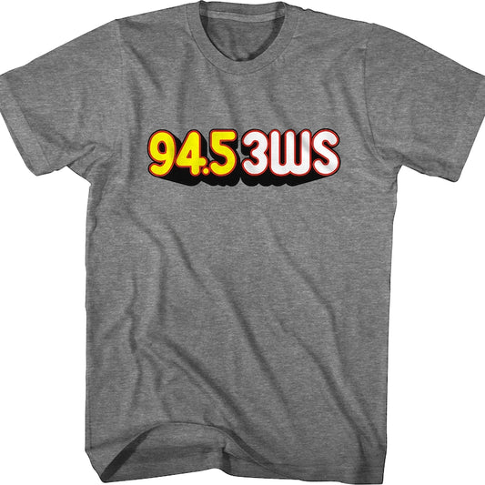 Retro Gray 94.5 3WS iHeartRadio T-Shirt