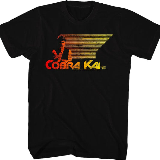 Retro Cobra Kai John Kreese Karate Kid T-Shirt