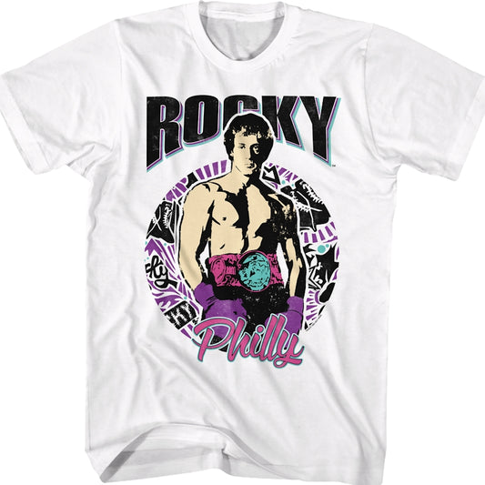 Retro Philly Impression Rocky T-Shirt