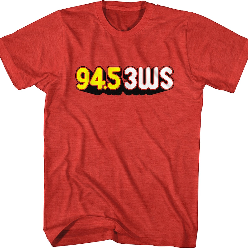 Retro Red 94.5 3WS iHeartRadio T-Shirt