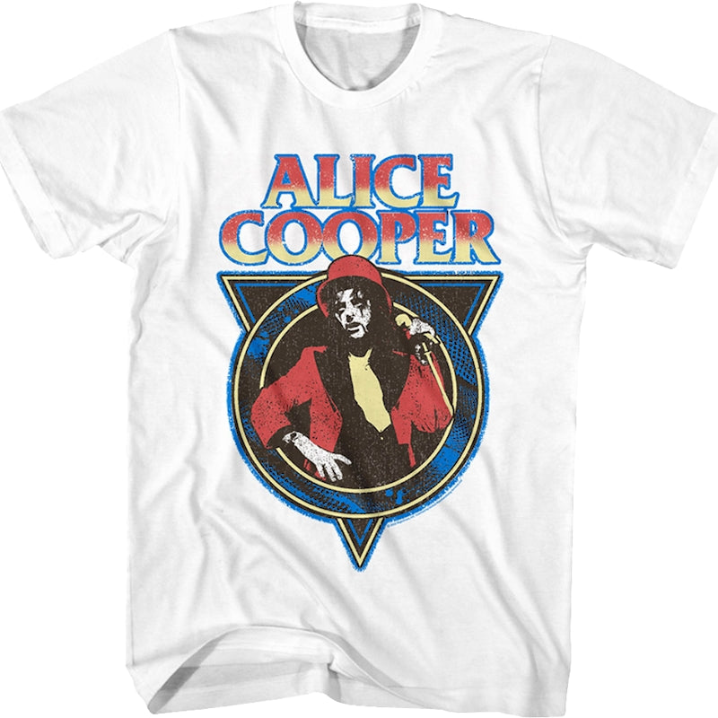 Retro Shapes Alice Cooper T-Shirt