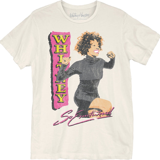 Retro So Emotional Whitney Houston T-Shirt