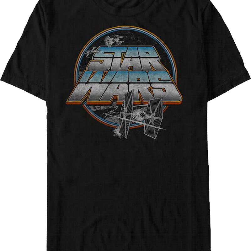 Retro Star Wars Logo T-Shirt