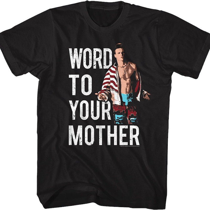 Retro Word To Your Mother Vanilla Ice T-Shirt