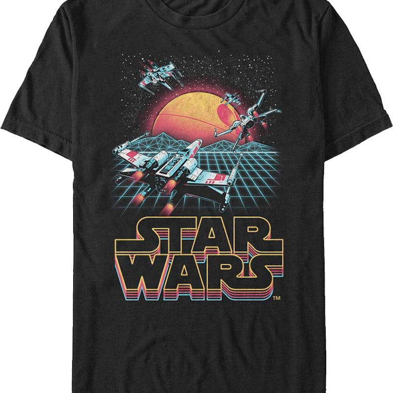 Retro X-Wing Starfighters Star Wars T-Shirt