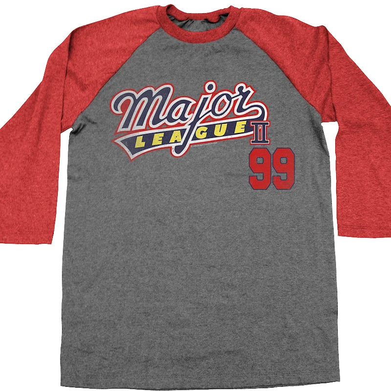 Ricky Vaughn Major League Raglan Baseball Shirt