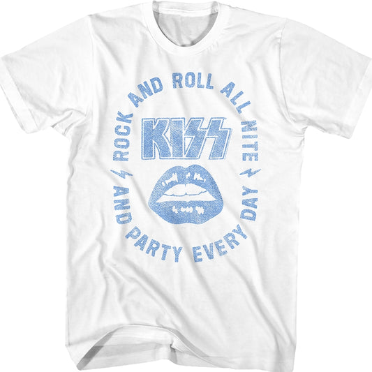 Rock And Roll All Nite And Party Every Day KISS T-Shirt