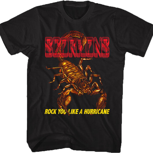 Rock You Like A Hurricane Scorpions T-Shirt