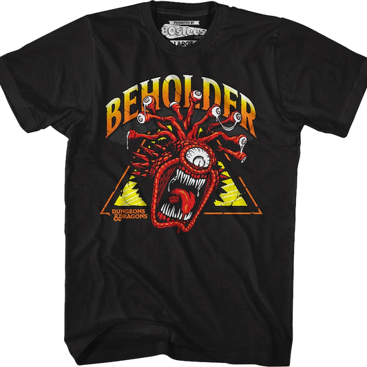 Rockin' Beholder Dungeons & Dragons T-Shirt