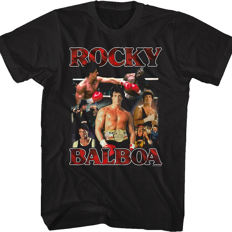 Rocky Balboa Collage Rocky III T-Shirt