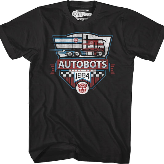 Roll Out 1984 Transformers T-Shirt