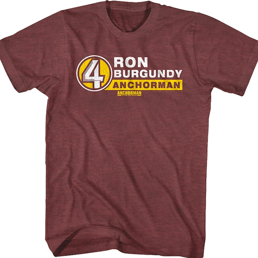 Ron Burgundy Anchorman T-Shirt