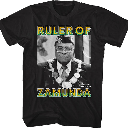 Ruler Of Zamunda Coming To America T-Shirt