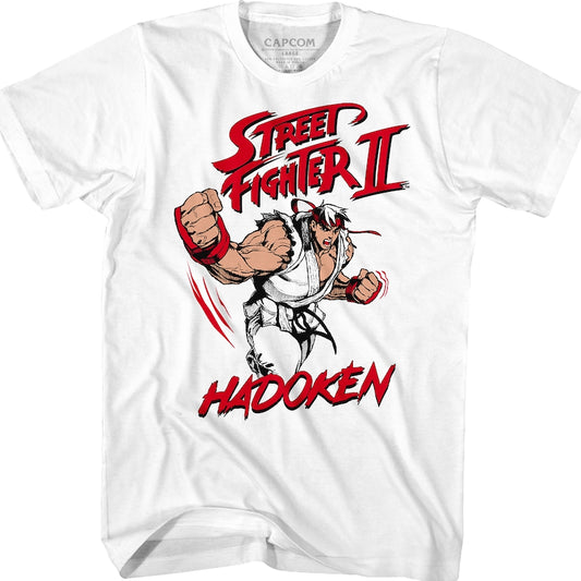 Ryu Hadoken Street Fighter T-Shirt