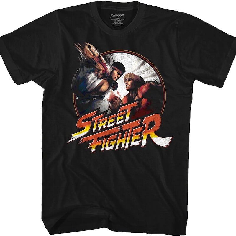 Ryu vs Ken Street Fighter T-Shirt