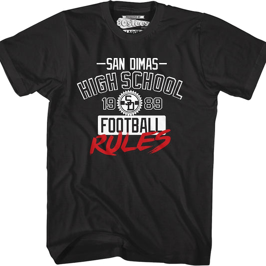 San Dimas High School Football Rules Bill and Ted's Excellent Adventure T-Shirt